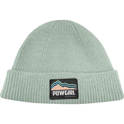 Auclair Powgirl Beanie In Sage