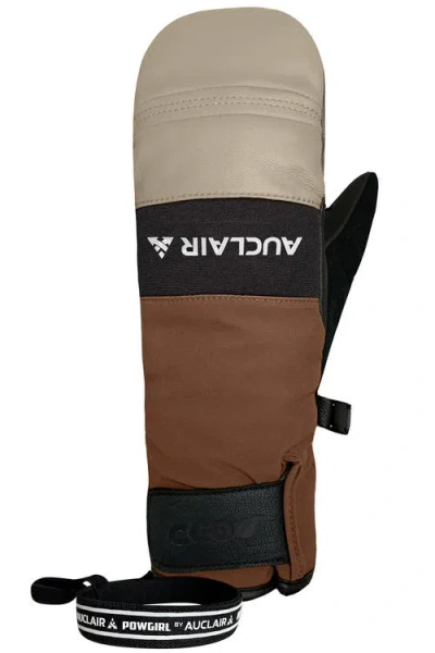 Auclair Snowangel Mitts In Sand/brown