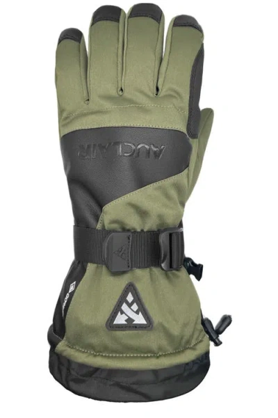Auclair Twister Jr Gtx Warm Gloves In Khaki/black
