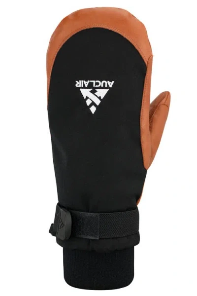 Auclair Wwpb Gigatex Women Mitts In Black/cognac