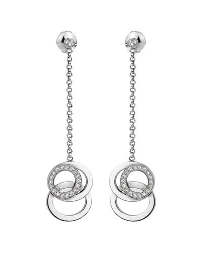 Pre-owned Audemars Piguet 18k 0.75 Ct. Tw. Diamond Millenary Drop Earrings (authentic Pre-loved) In Silver