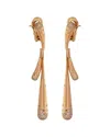 Audemars Piguet 18k 1.20 Ct. Tw. Diamond Drop Earrings (authentic )