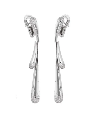 Audemars Piguet 18k 1.20 Ct. Tw. Diamond Drop Earrings (authentic )