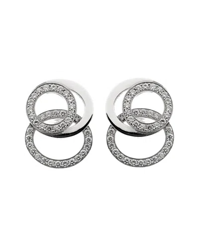 Pre-owned Audemars Piguet 18k 1.20 Ct. Tw. Diamond Millenary Earrings (authentic Pre-loved) In Gold