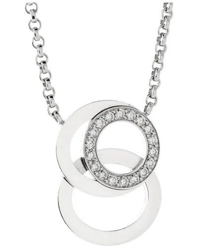 Pre-owned Audemars Piguet 18k Diamond Millenary Necklace (authentic Pre-loved) In Black