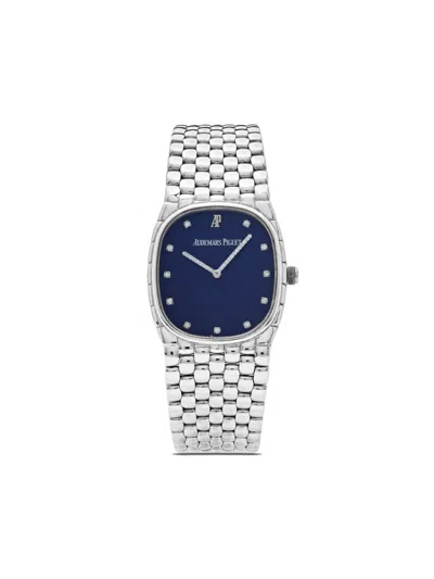 Pre-owned Audemars Piguet 1970s  Cobra 27mm In Blue