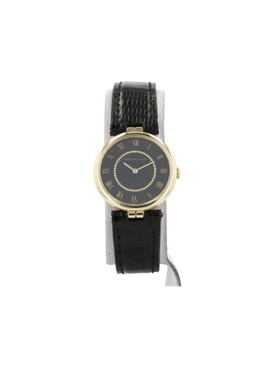 Pre-owned Audemars Piguet 1970s Vintage 25mm In Black