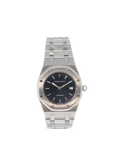 Pre-owned Audemars Piguet 1980-1986 Royal Oak 36mm In Black