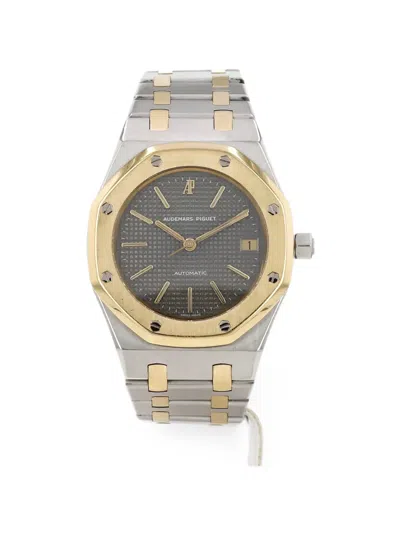 Pre-owned Audemars Piguet 1990 Royal Oak 36mm Watch In Gray