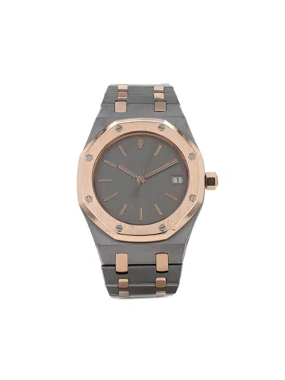 Pre-owned Audemars Piguet 1990s  Royal Oak 36mm In Grey