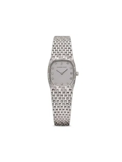 Pre-owned Audemars Piguet 1991  Mini Cobra 22mm In White