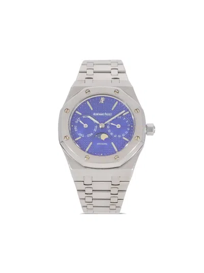 Audemars Piguet 1999  Royal Oak Day Date 36mm In Blue