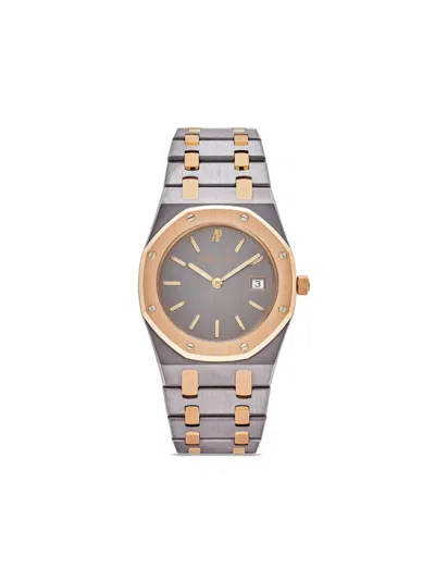 Pre-owned Audemars Piguet 2000  Royal Oak 34mm In Grey