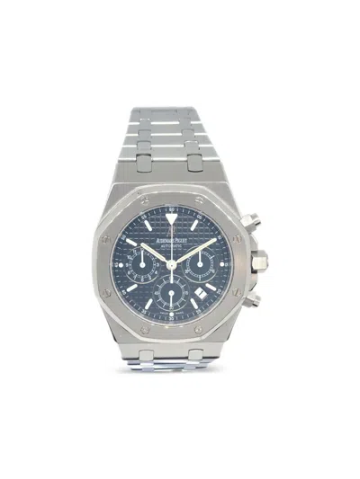 Pre-owned Audemars Piguet 2001-2007 Royal Oak 39mm In Blue