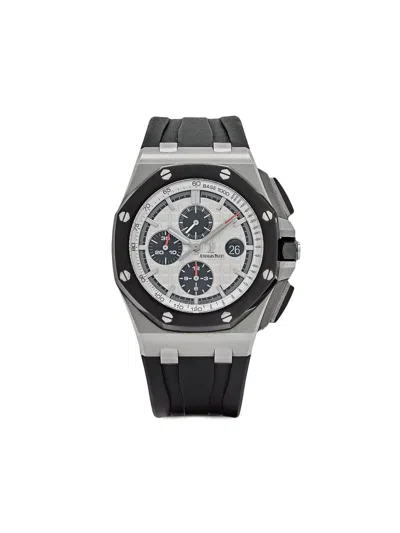 Pre-owned Audemars Piguet 2013  Royal Oak Offshore 44mm In White