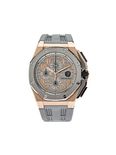 Pre-owned Audemars Piguet 2014 Unworn Royal Oak Offshore Chronograph 44mm In 灰色