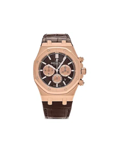 Pre-owned Audemars Piguet 2020  Royal Oak 41mm In Brown