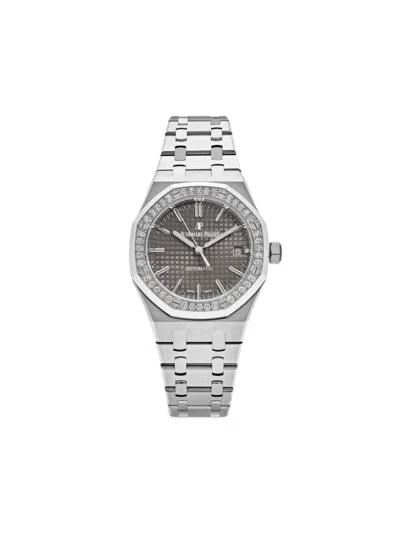 Pre-owned Audemars Piguet 2020 Unworn Royal Oak 37mm In Grey