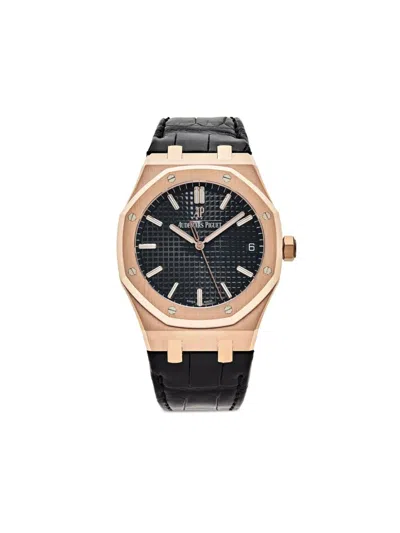 Pre-owned Audemars Piguet 2021  Royal Oak 41mm In Black