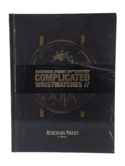 Pre-owned Audemars Piguet 20th Century Complicated Wristwatches Book W/ Tags In Black