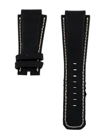 Pre-owned Audemars Piguet 31mm Strap In Black
