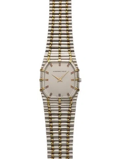 Pre-owned Audemars Piguet Bamboo Watch, 23mm In Multi