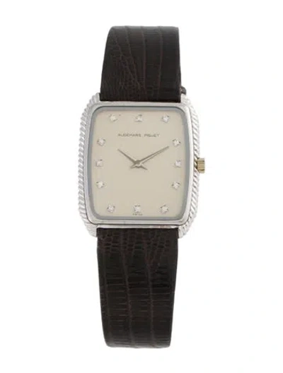 Pre-owned Audemars Piguet Ellipse Watch, 27mm In Multi