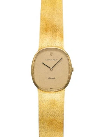 Pre-owned Audemars Piguet Ellipse Watch, 31mm In Multi