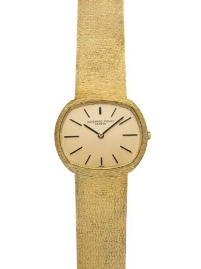 Pre-owned Audemars Piguet Ellipse Watch, 32mm In Multi