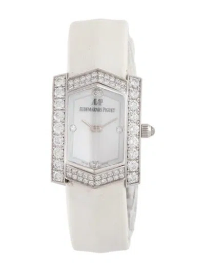 Pre-owned Audemars Piguet Facettes Diamond Watch In Multi