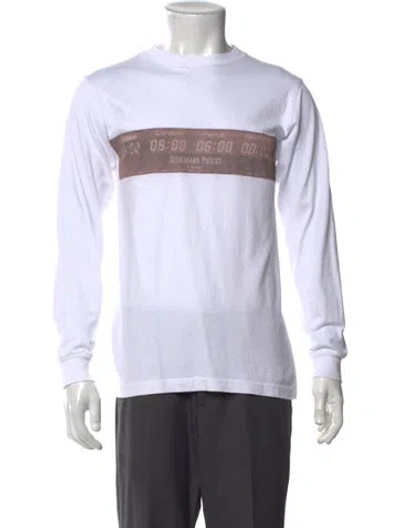 Pre-owned Audemars Piguet Graphic Print Crew Neck T-shirt In White
