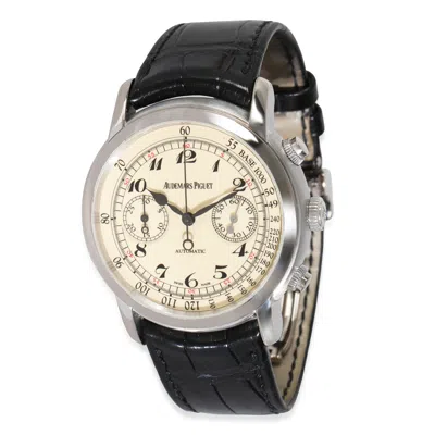 Audemars Piguet Jules Audemars 26100bc. Oo. D002cr.01 Men's Watch In 18kt Gold In Silver
