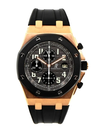 Audemars Piguet Men's Royal Oak Offshore Watch Circa 2010s (authentic ) In Black