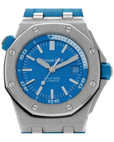 Audemars Piguet Men's Royal Oak Offshore Watch Circa 2010s (authentic ) In Blue