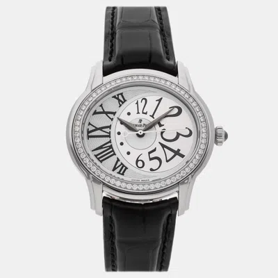 Pre-owned Audemars Piguet Millenary 77301st.zz.d015cr.01 White Stainless Steel Automatic Men's Watches