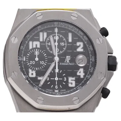 Pre-owned Audemars Piguet Off Shore Chronograph, Extract/box/revision Ref. 26020st In Multi