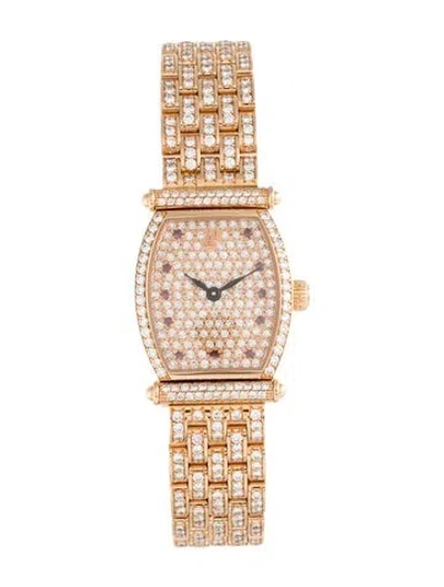 Pre-owned Audemars Piguet Piguet Carnegie Watch, 20mm In Multicolor