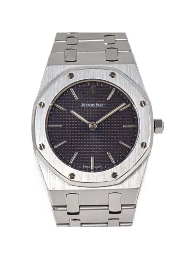 Pre-owned Audemars Piguet Pre Owned 1987-1994 Royal Oak 33mm Watch In Black