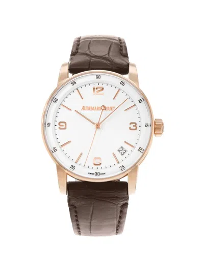 Pre-owned Audemars Piguet Pre Owned 2022 Code 11.59 41mm Watch In White