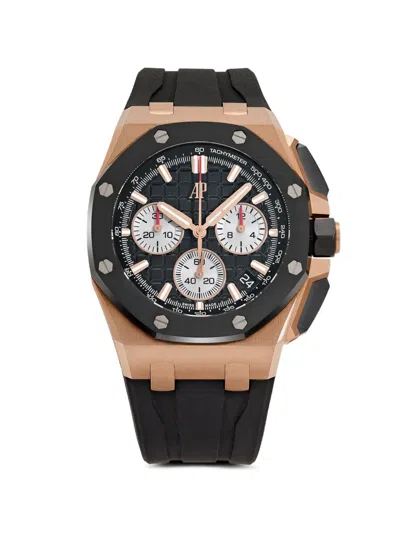 Pre-owned Audemars Piguet Pre Owned 2023 Royal Oak Offshore 44mm Watch In Black