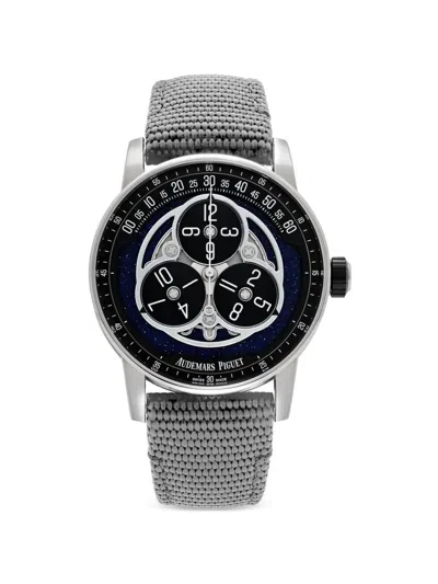 Pre-owned Audemars Piguet Pre Owned 2025 Code 11.59 41mm Watch In Blue