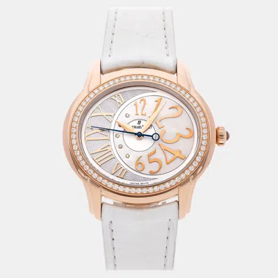 Pre-owned Audemars Piguet Millenary 77301or.zz.d015cr.01 In White