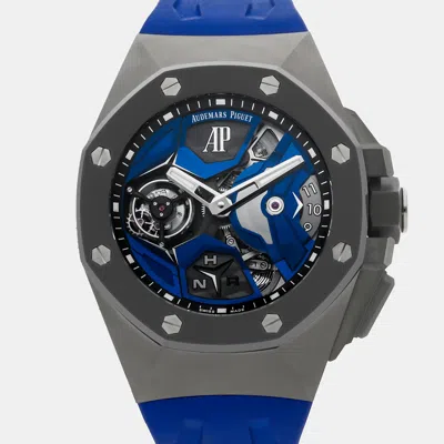 Pre-owned Audemars Piguet Royal Oak Concept Flying Tourbillon Gmt 26589io.oo.d030ca.01