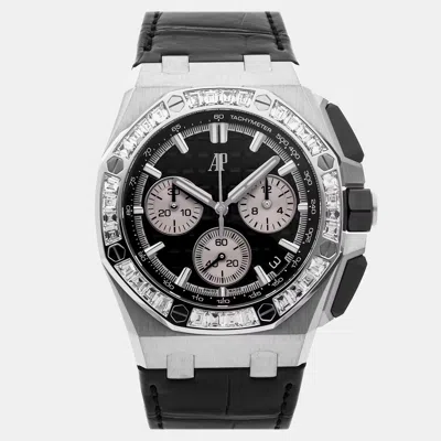 Pre-owned Audemars Piguet Royal Oak Offshore Chronograph 26424bc.zz.d002ca.01 43 Mm In Black