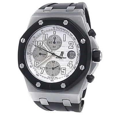 Audemars Piguet Royal Oak Offshore Chronograph White Dial Men's Watch 25940sk.oo.d002ca.02 In Black