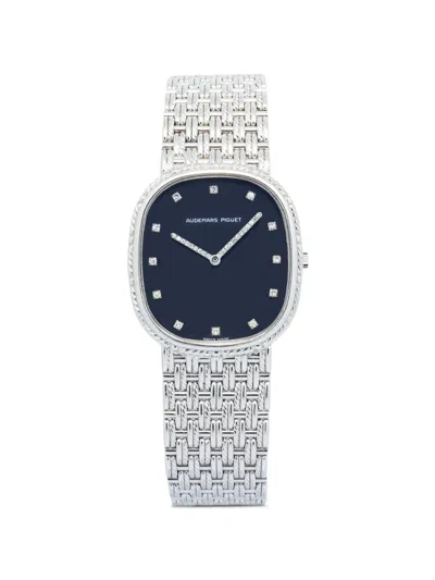 Pre-owned Audemars Piguet Pre Owned Cobra 29mm Watch In Blue