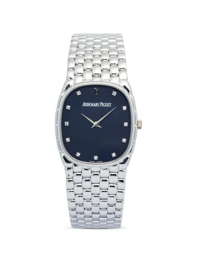 Pre-owned Audemars Piguet Pre Owned Cobra Diamond 30mm Watch In Black