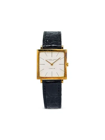 Pre-owned Audemars Piguet  Gubelin Square 25.5mm In White