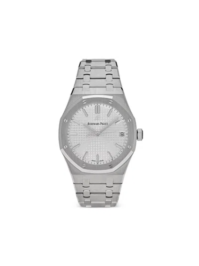 Pre-owned Audemars Piguet Pre Owned  Royal Oak 41mm In Silver