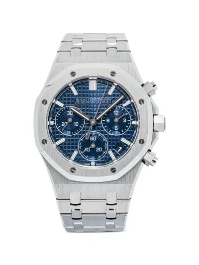Pre-owned Audemars Piguet Pre Owned  Royal Oak 39mm Watch In Blue
